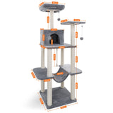 Cat Tree Tower Condo House Scratcher Post