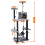 Cat Tree Tower Condo House Scratcher Post