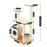 Cat Tree Tower Condo House Scratcher Post