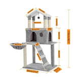 Cat Tree Tower Condo House Scratcher Post